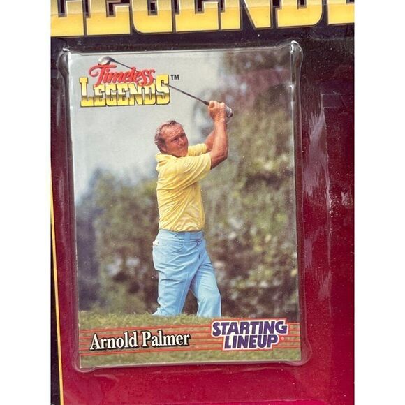 Arnold Palmer Signed Starting Lineup Timeless Legends JSA COA PGA Golf - Picture 4 of 8